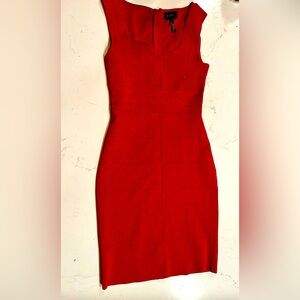 Iconic Laundry by Shelli Segal Red Bandage Bodycon Party Dress size xs